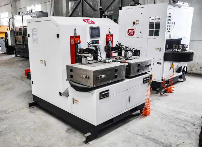 Automatic Grinding of Steel Head