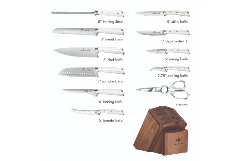 N4 Series 17-piece Kitchen Knife Set