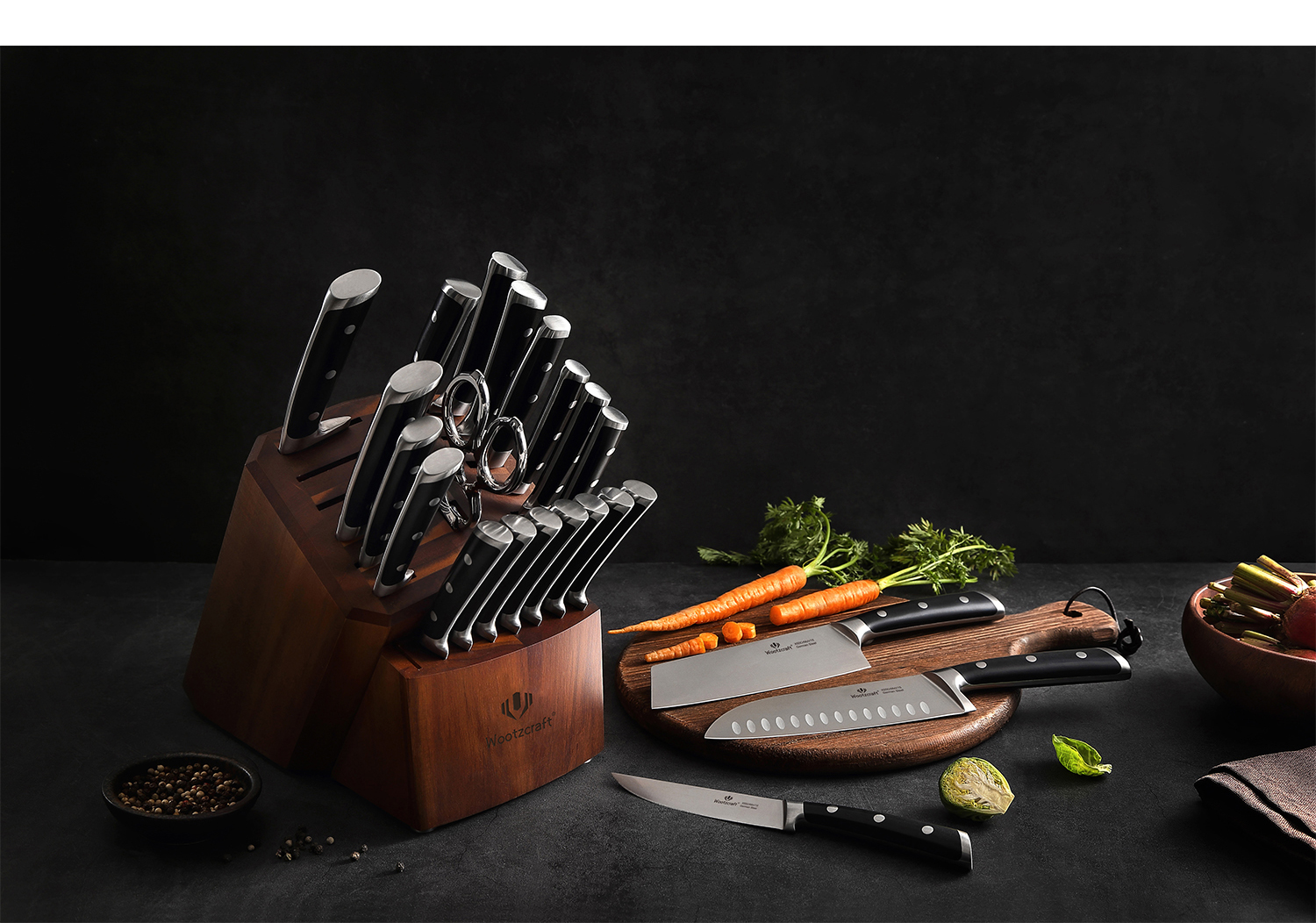 N4 Series 23-piece Kitchen Knife Set
