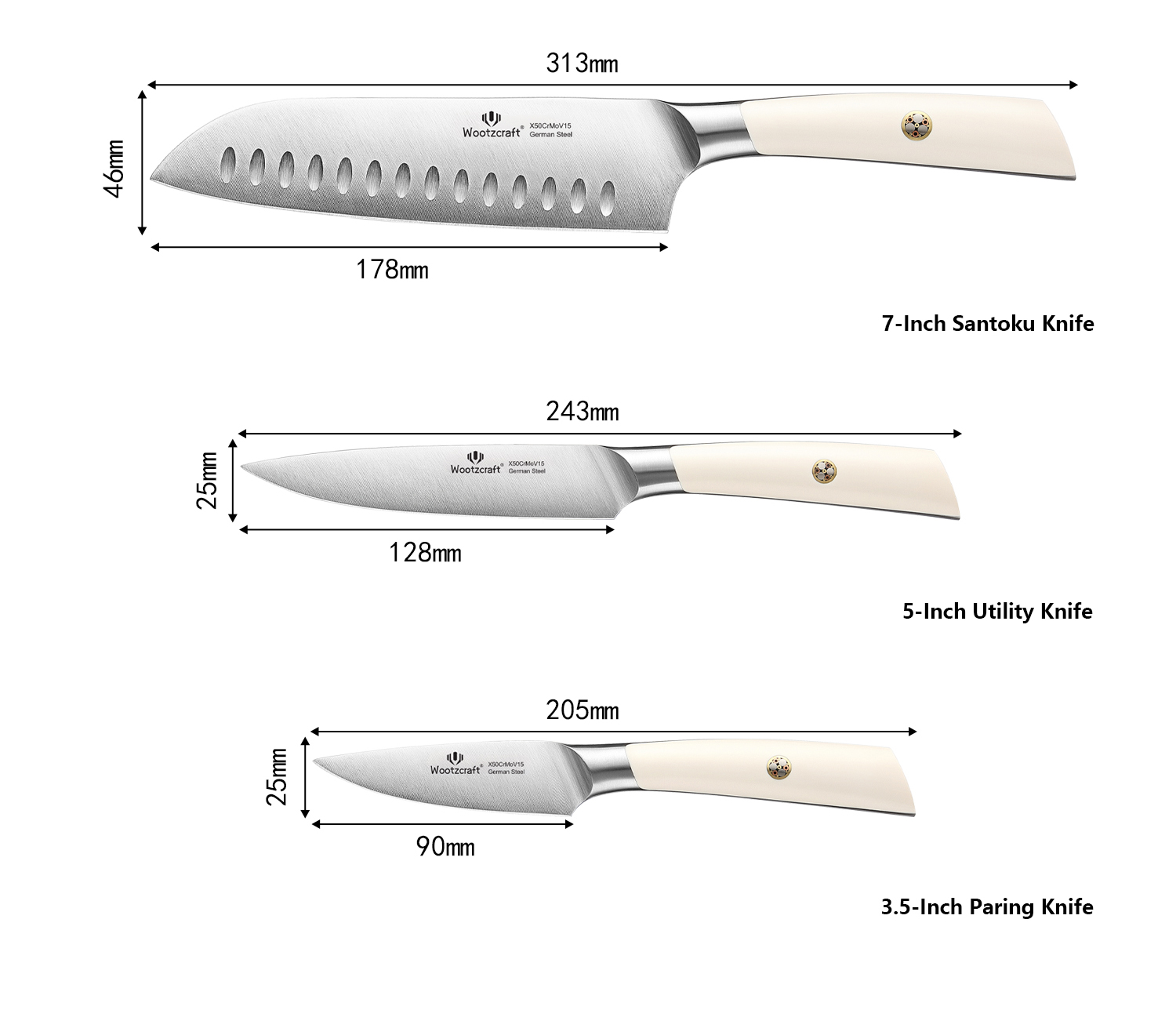 HA Series Kitchen Knife Set