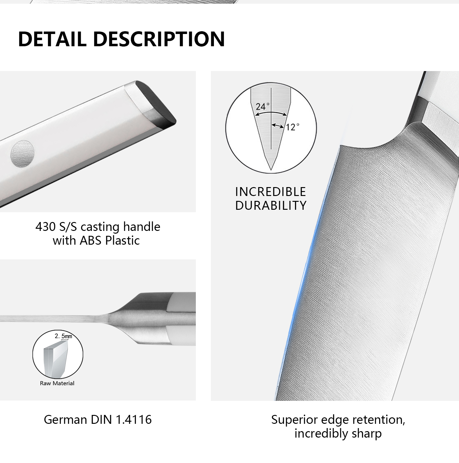 HB Series Kitchen Knife Set