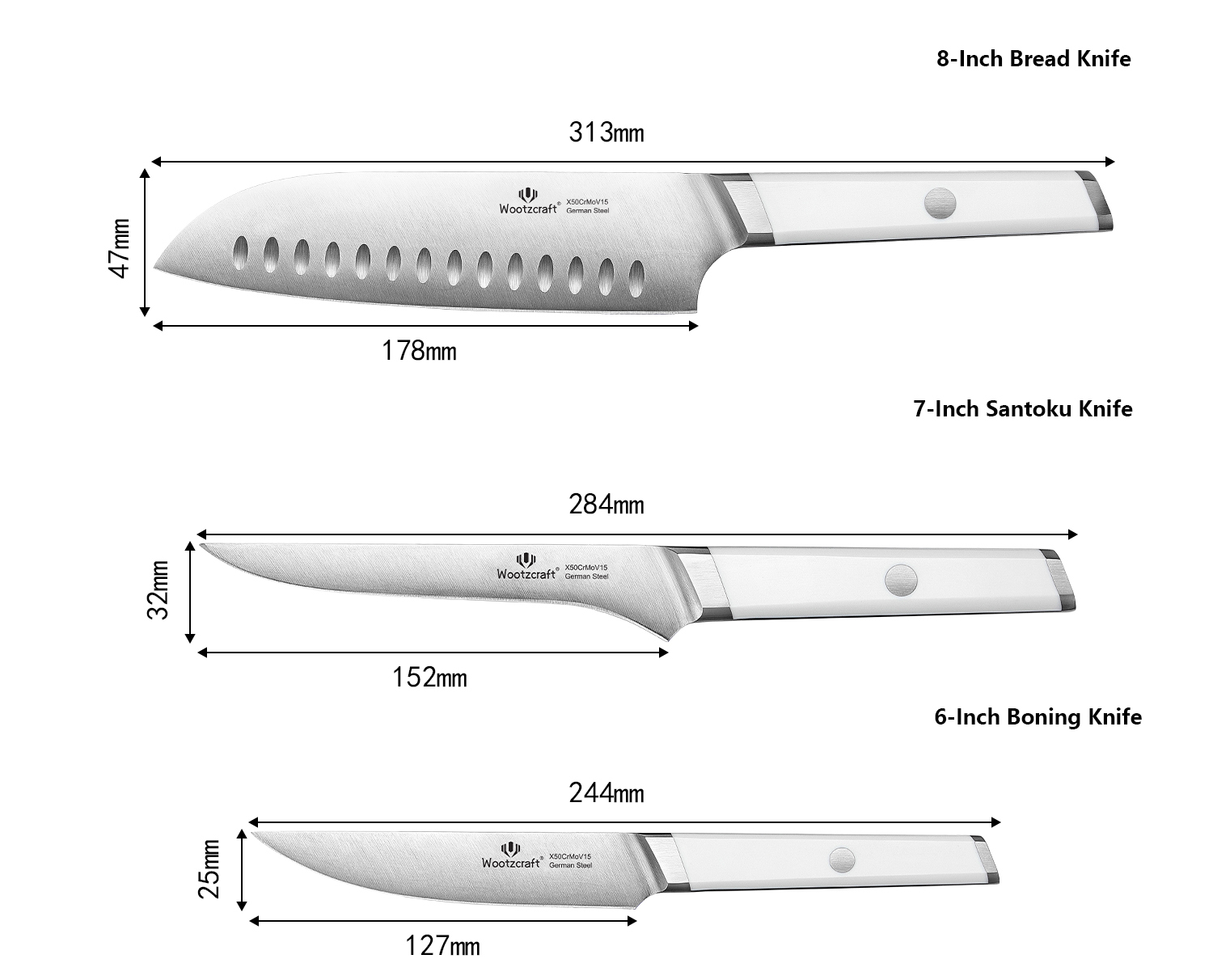 HB Series Kitchen Knife Set