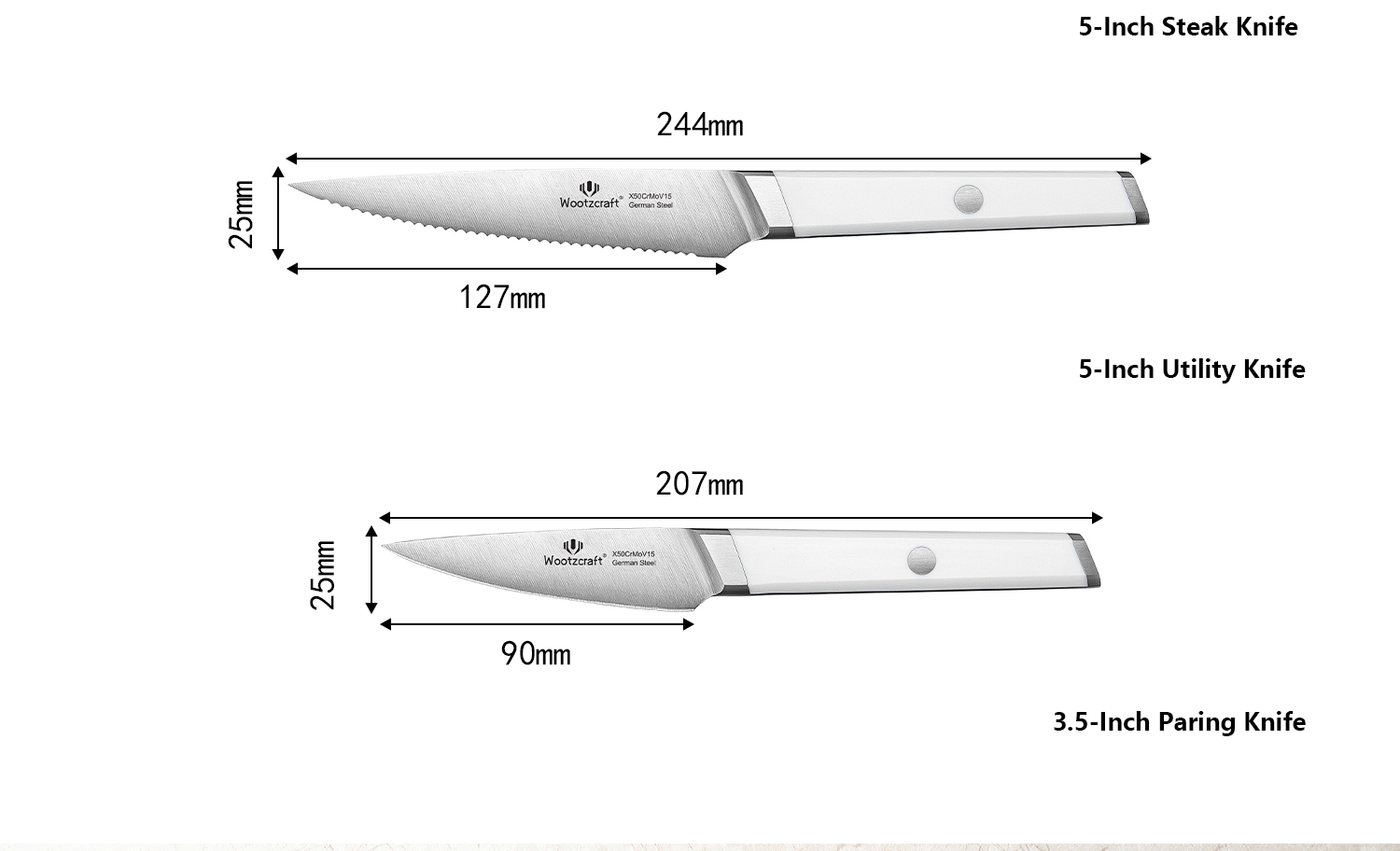 HB Series Kitchen Knife Set