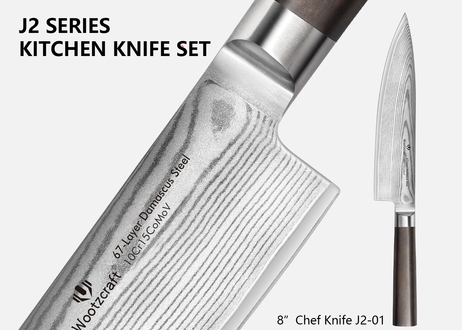 J2 Series Kitchen Knife Set