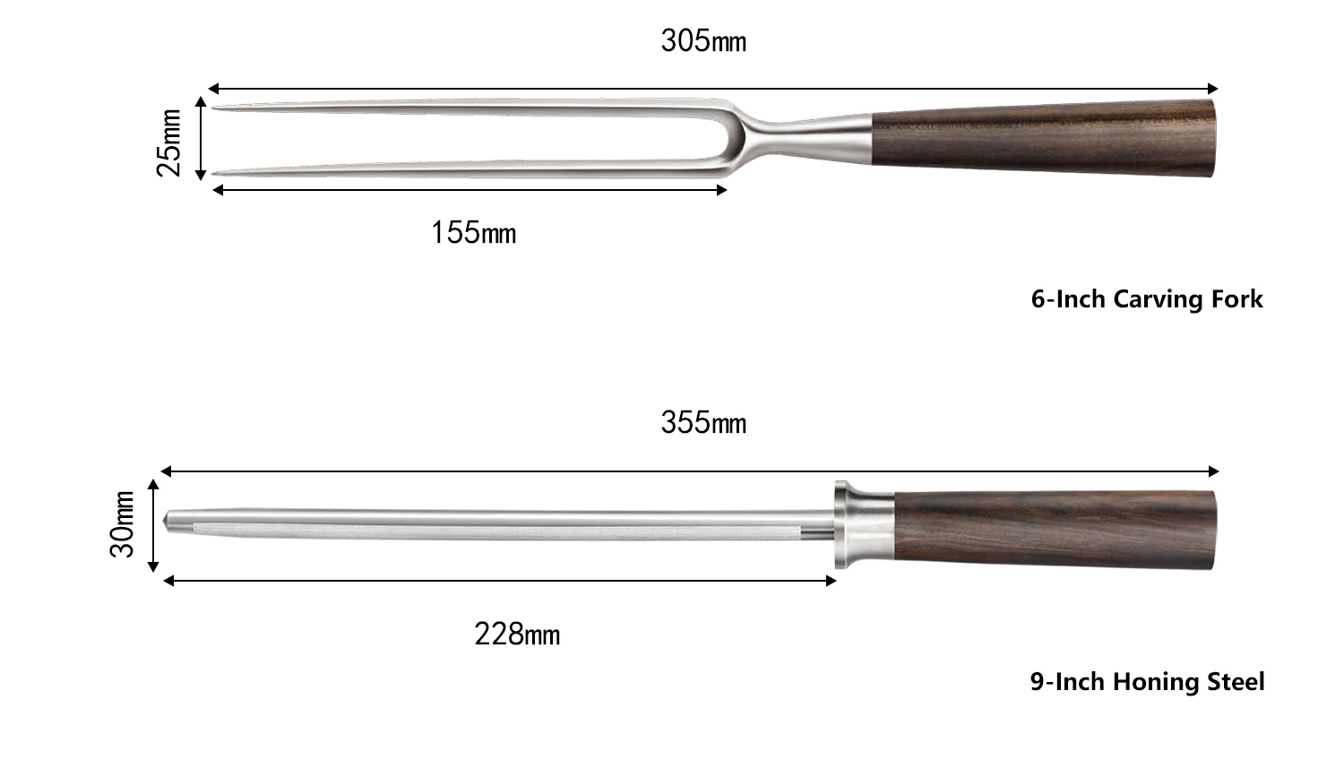 J2 Series Kitchen Knife Set