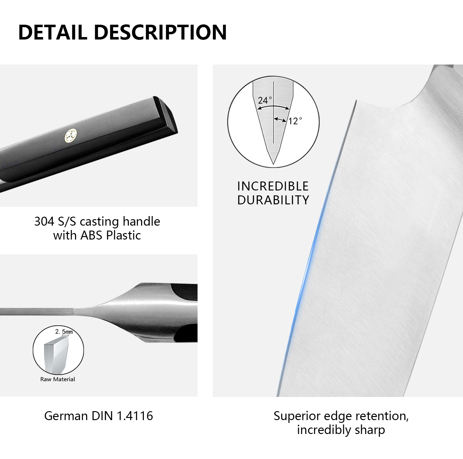 M55 Series Kitchen Knife Set