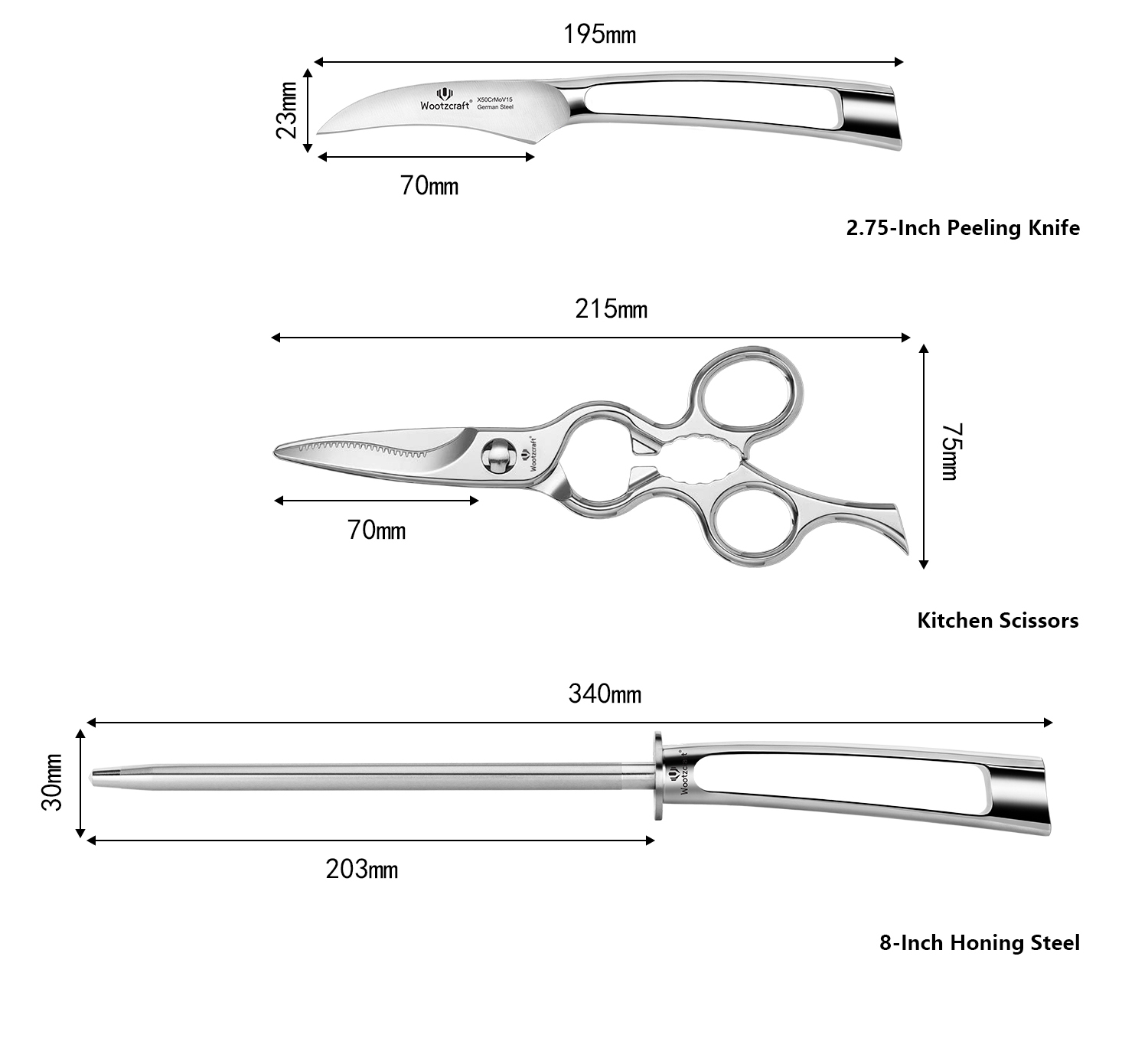 N1 Series Kitchen Knife Set