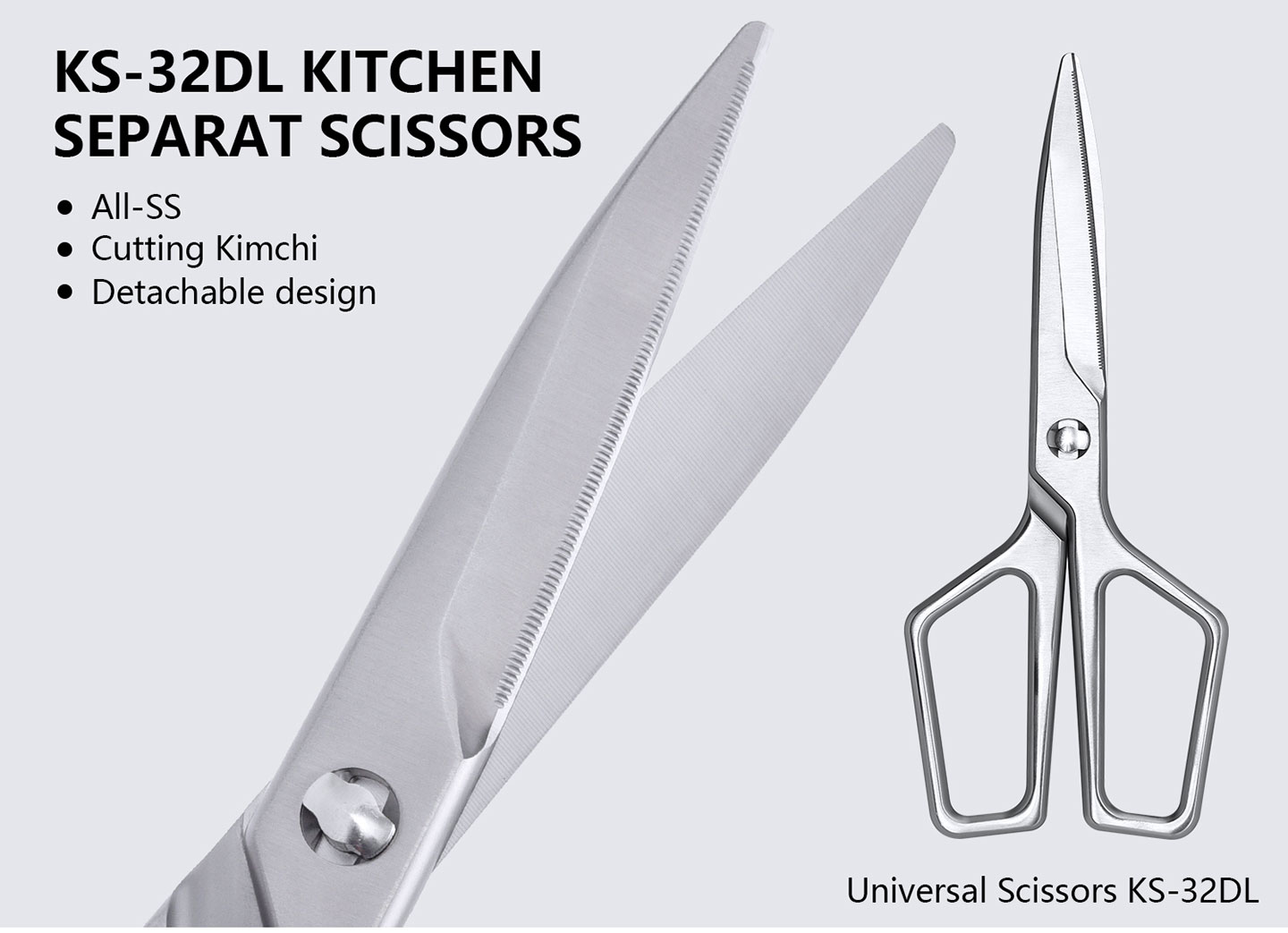KS Series KS-32DL Utility Kitchen Scissors