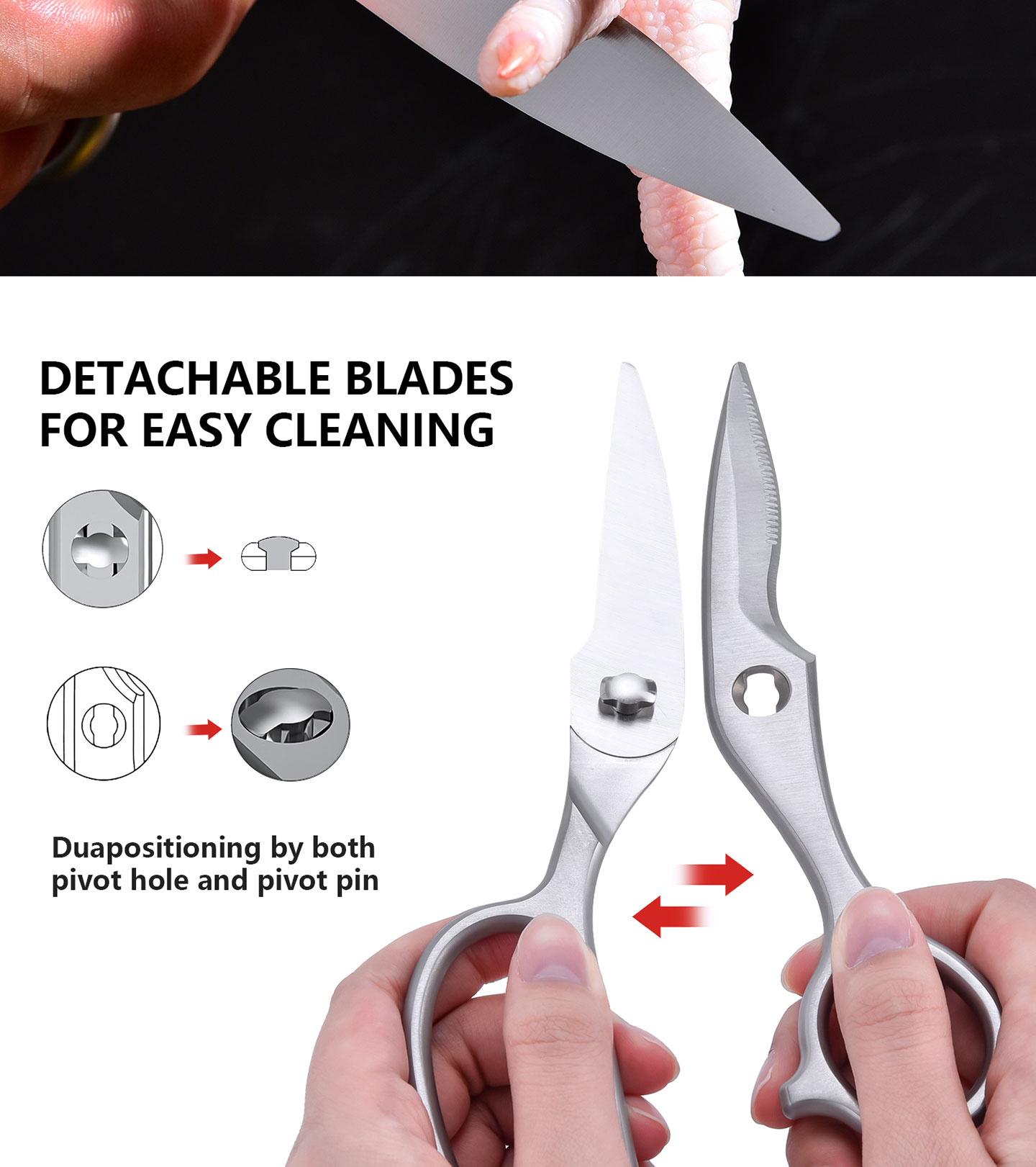 KS Series KS-13DS Poultry Scissors