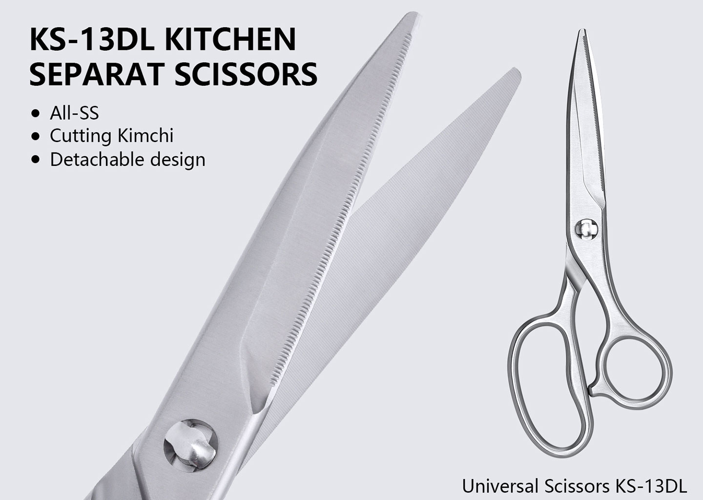 KS Series KS-13DL Utility Kitchen Scissors