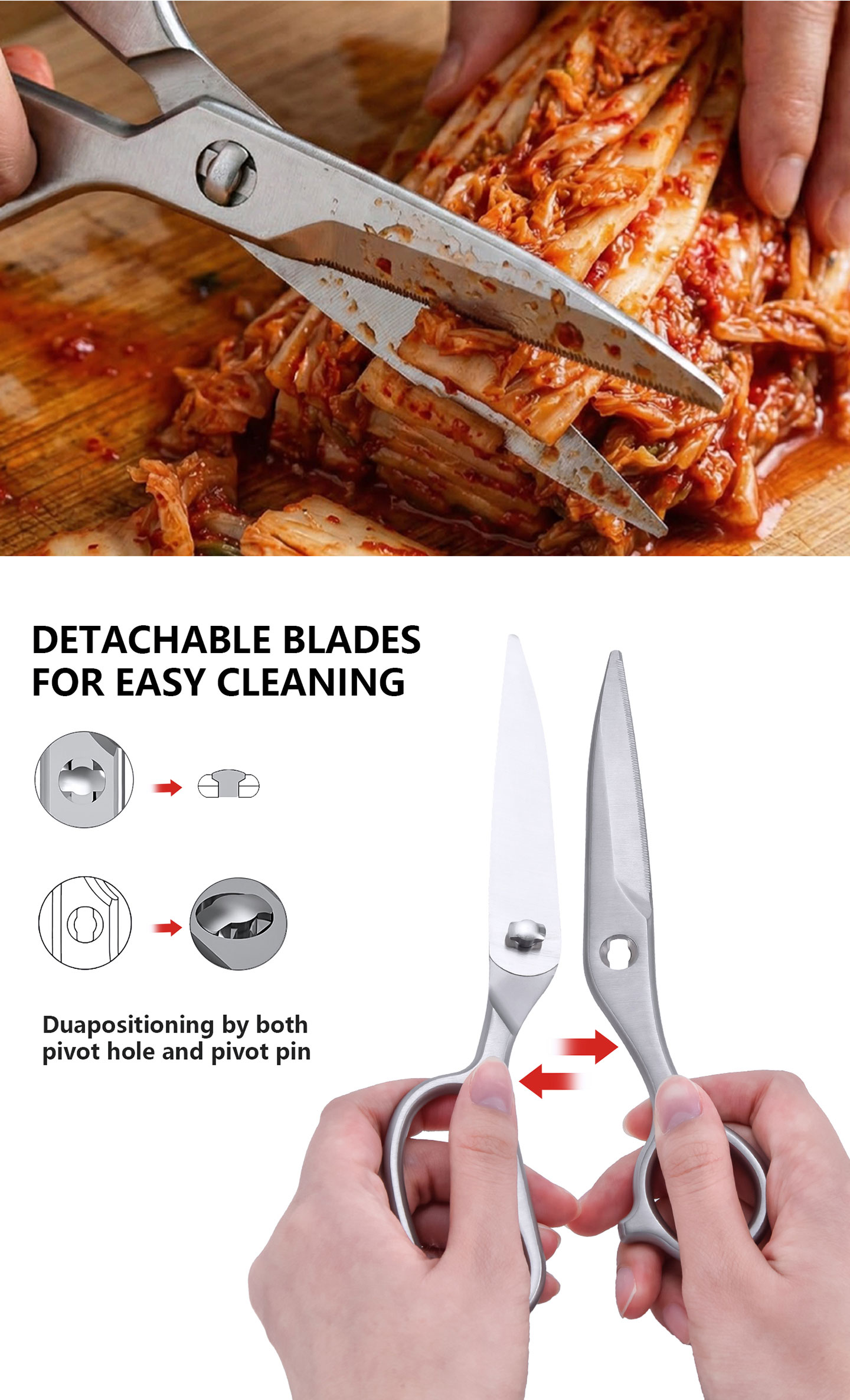 KS Series KS-13DL Utility Kitchen Scissors