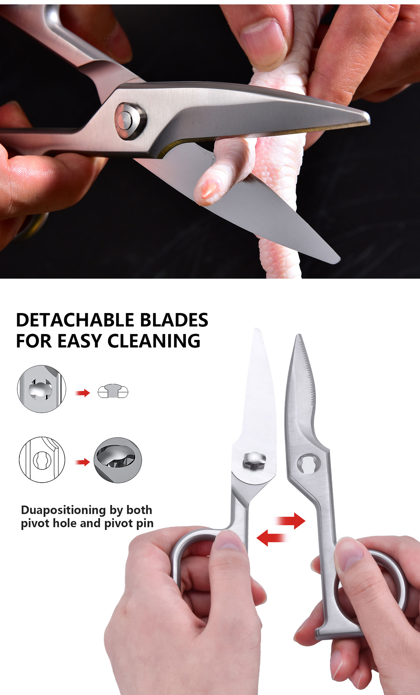 KS Series KS-11DS Poultry Scissors