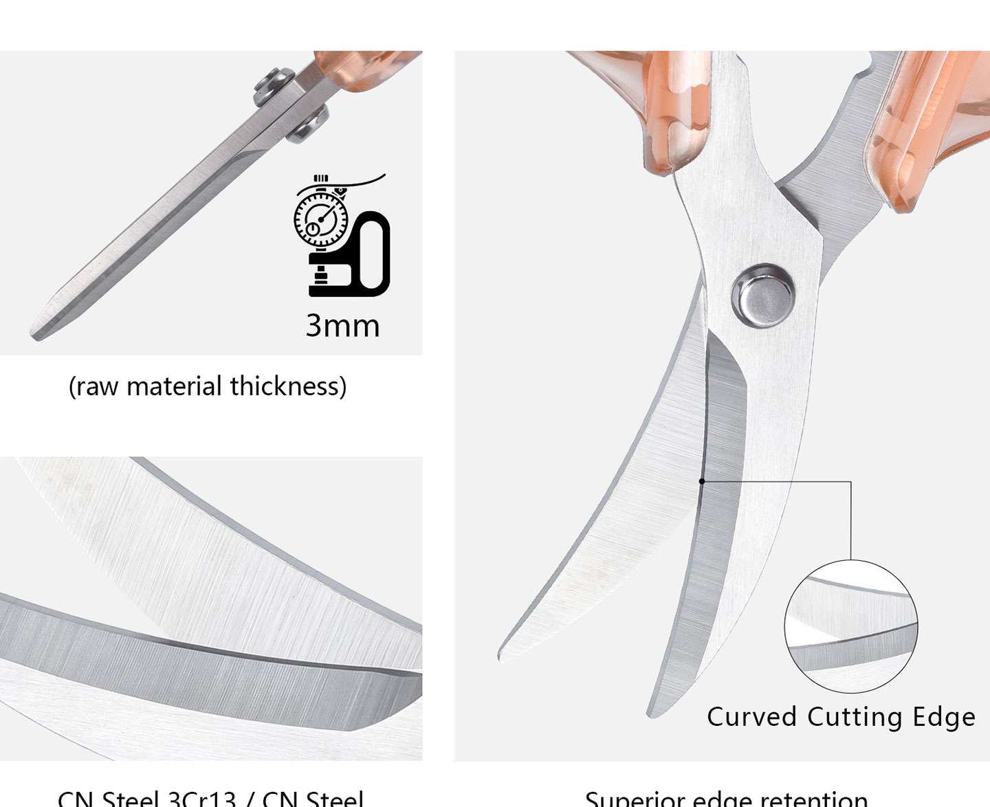 KS Series KS-17 Seafood Scissors