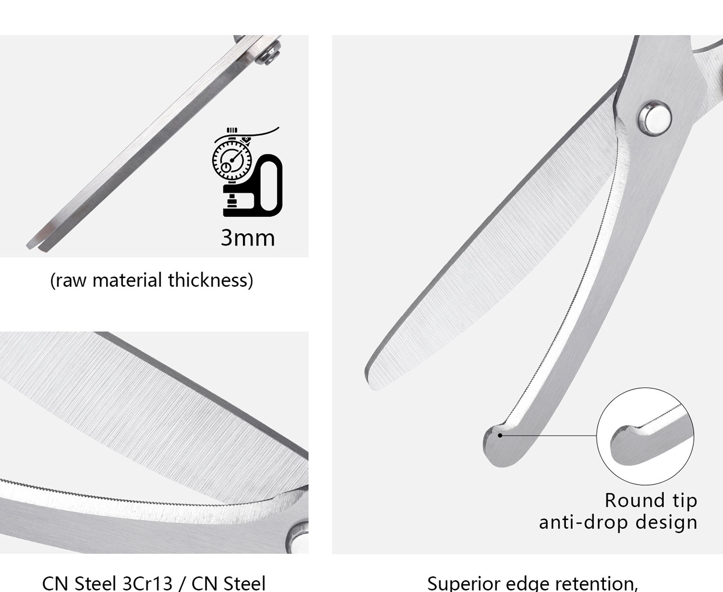 KS Series KS-15 Vegetable Scissors