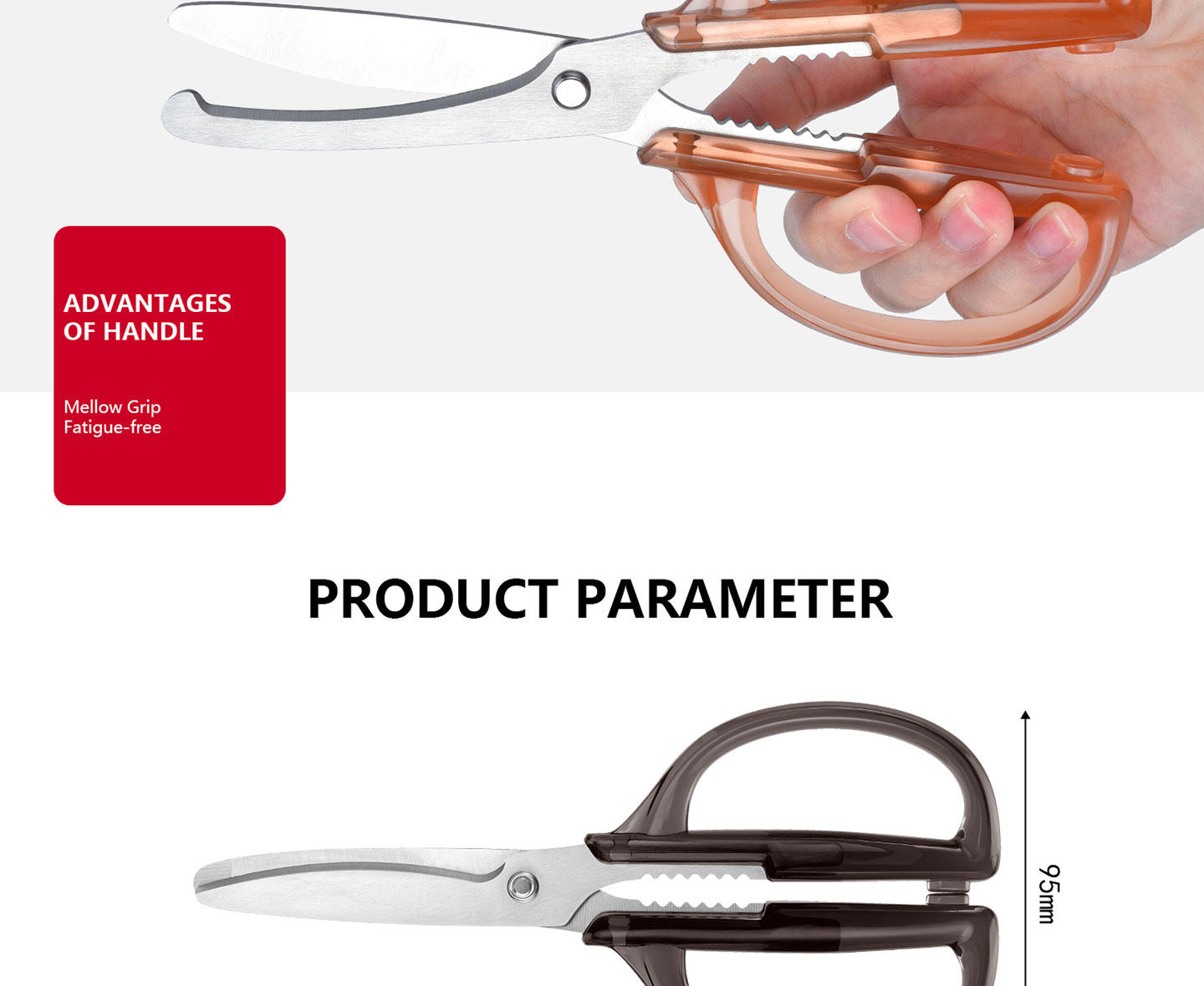 KS Series KS-15 Vegetable Scissors