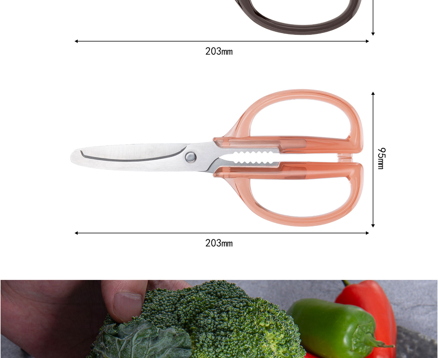 KS Series KS-15 Vegetable Scissors