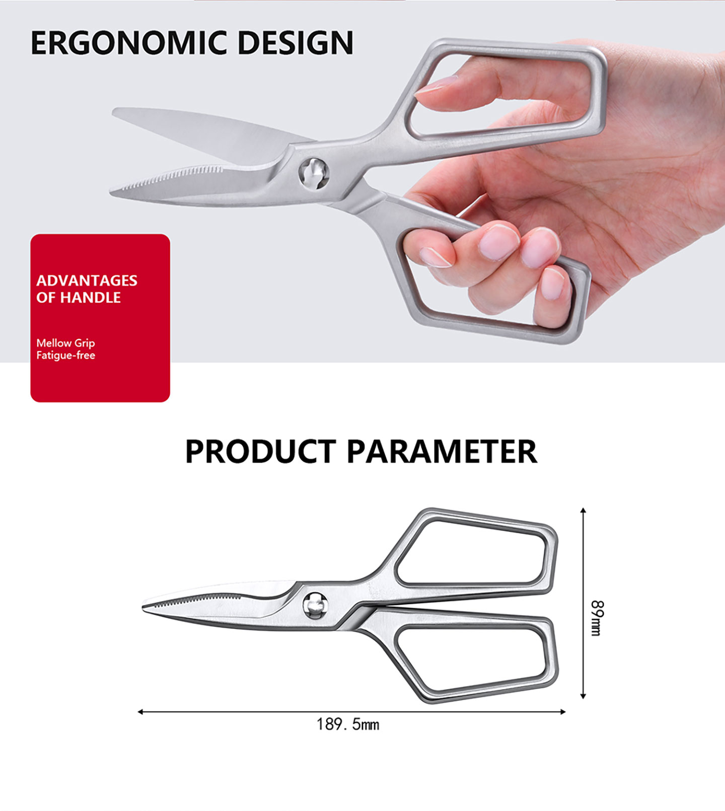 KS Series KS-32DS Poultry Scissors