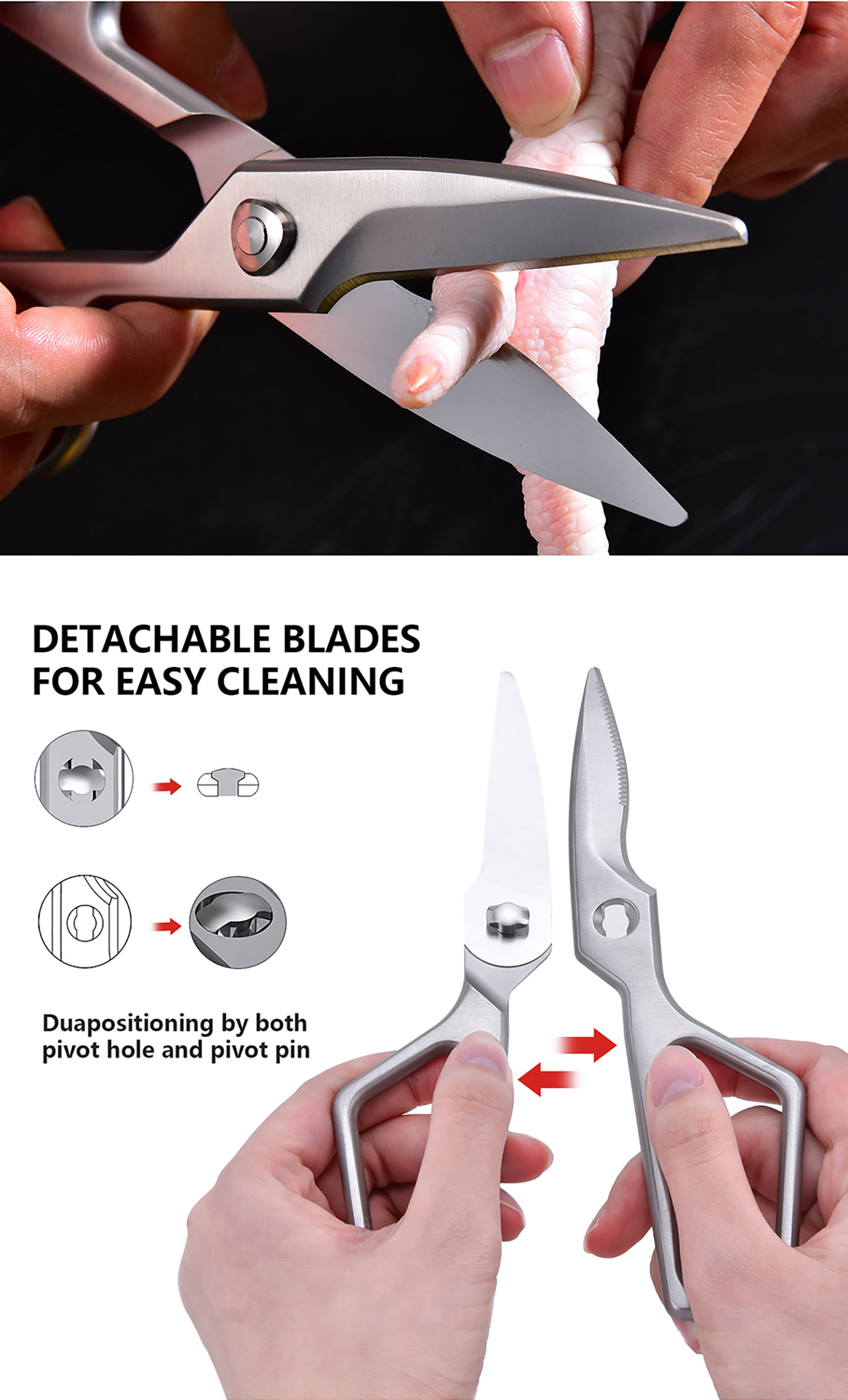 KS Series KS-32DS Poultry Scissors