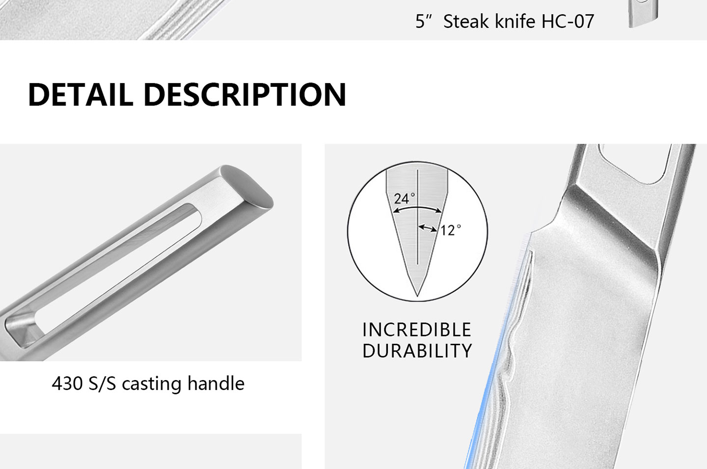 HC Series Steak Knife
