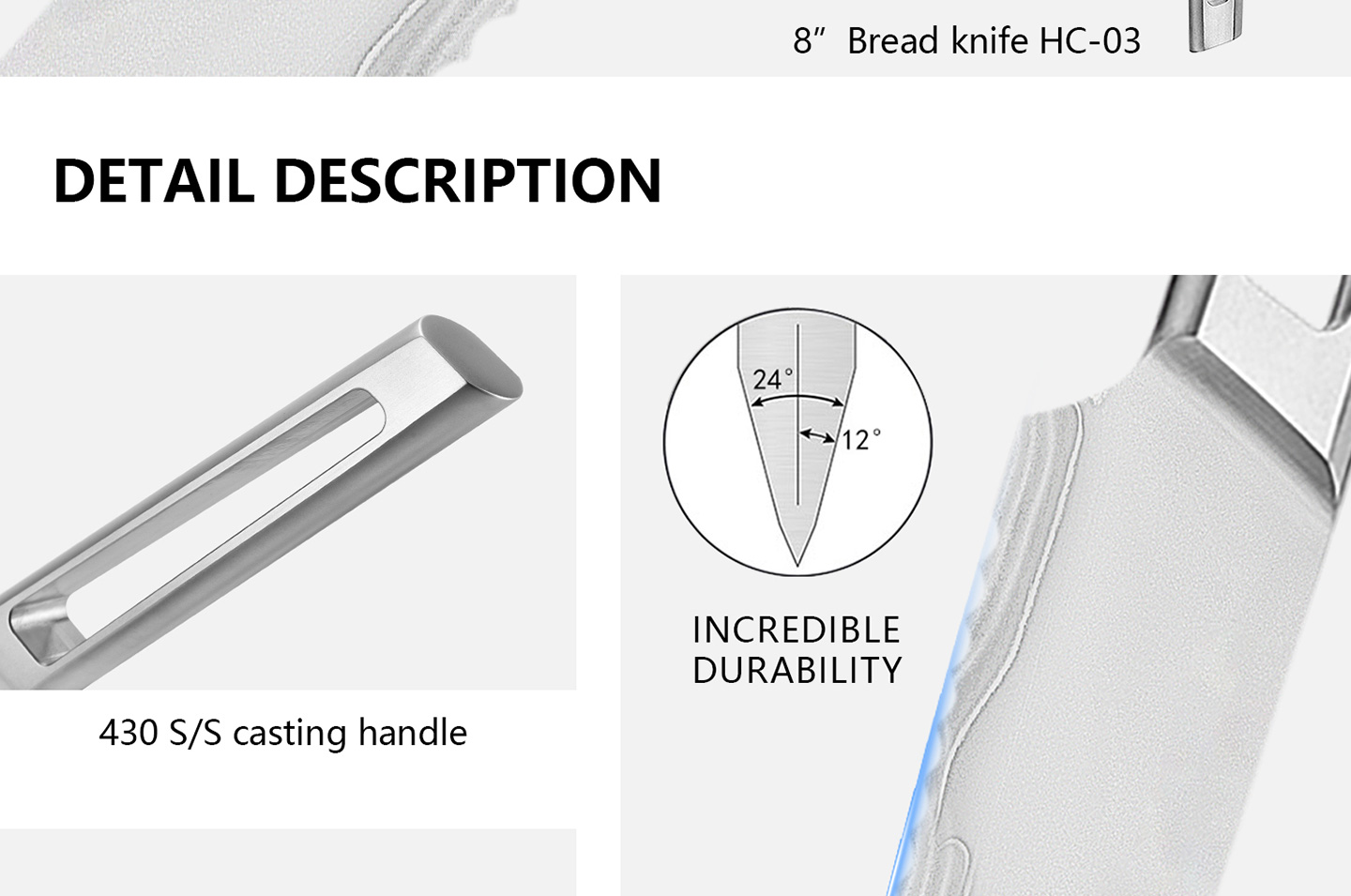 HC Series Bread Knife