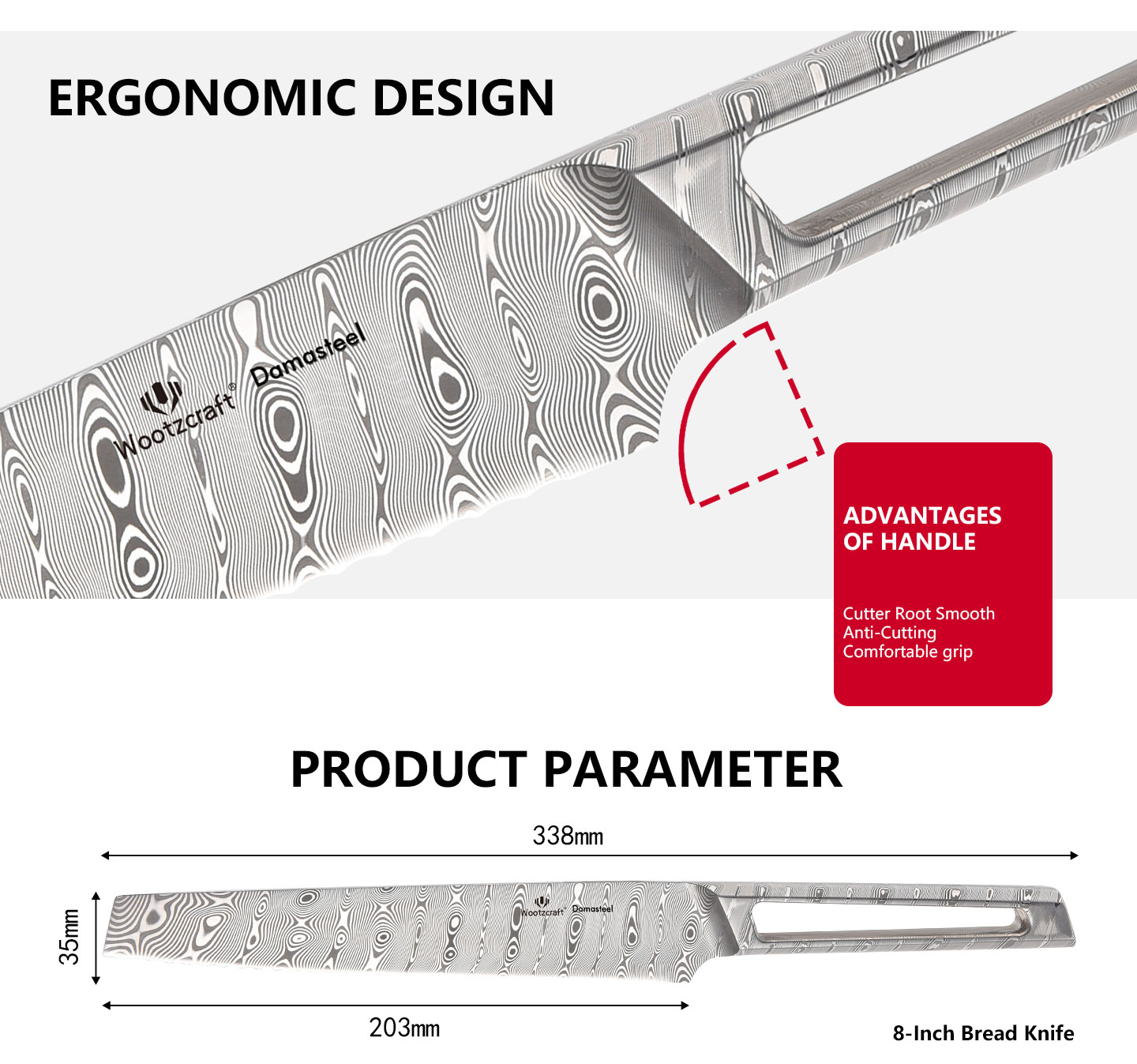 HC Series Bread Knife